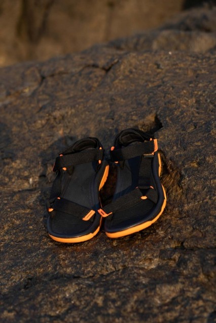 TEVA Sandalet Siyah Turuncu